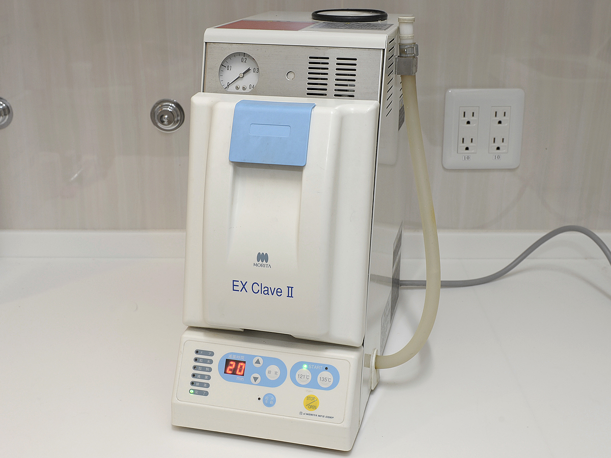 小型高圧蒸気滅菌器 EXクレーブ（II）